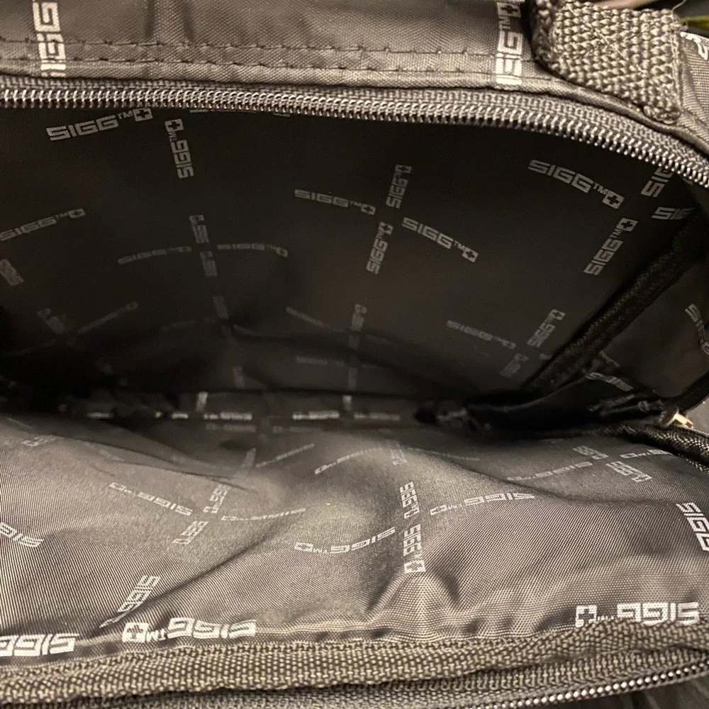 SIGG-Swiss, Black Labtop bag, 13” H‎ x 12” W